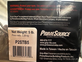 5LB 2" x 8 EXTERIOR SCREWS